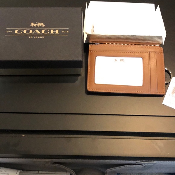 Coach keychain card wallet - Picture 2 of 4